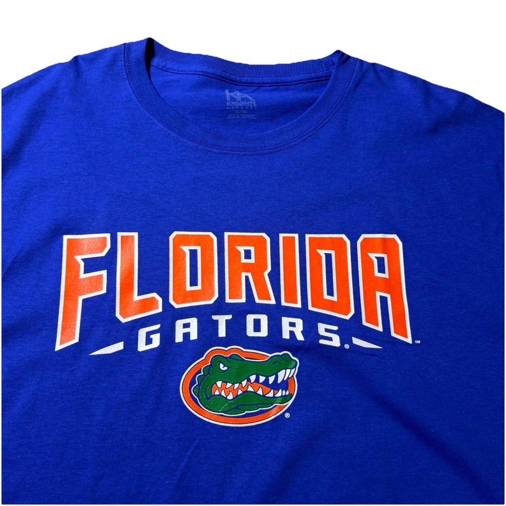 Florida Gators T Shirt XL Blue NCAA College Football Knights Apparel NWT - Picture 2 of 7
